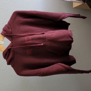 RVCA Cropped Hoodie Sweatshirt,  L